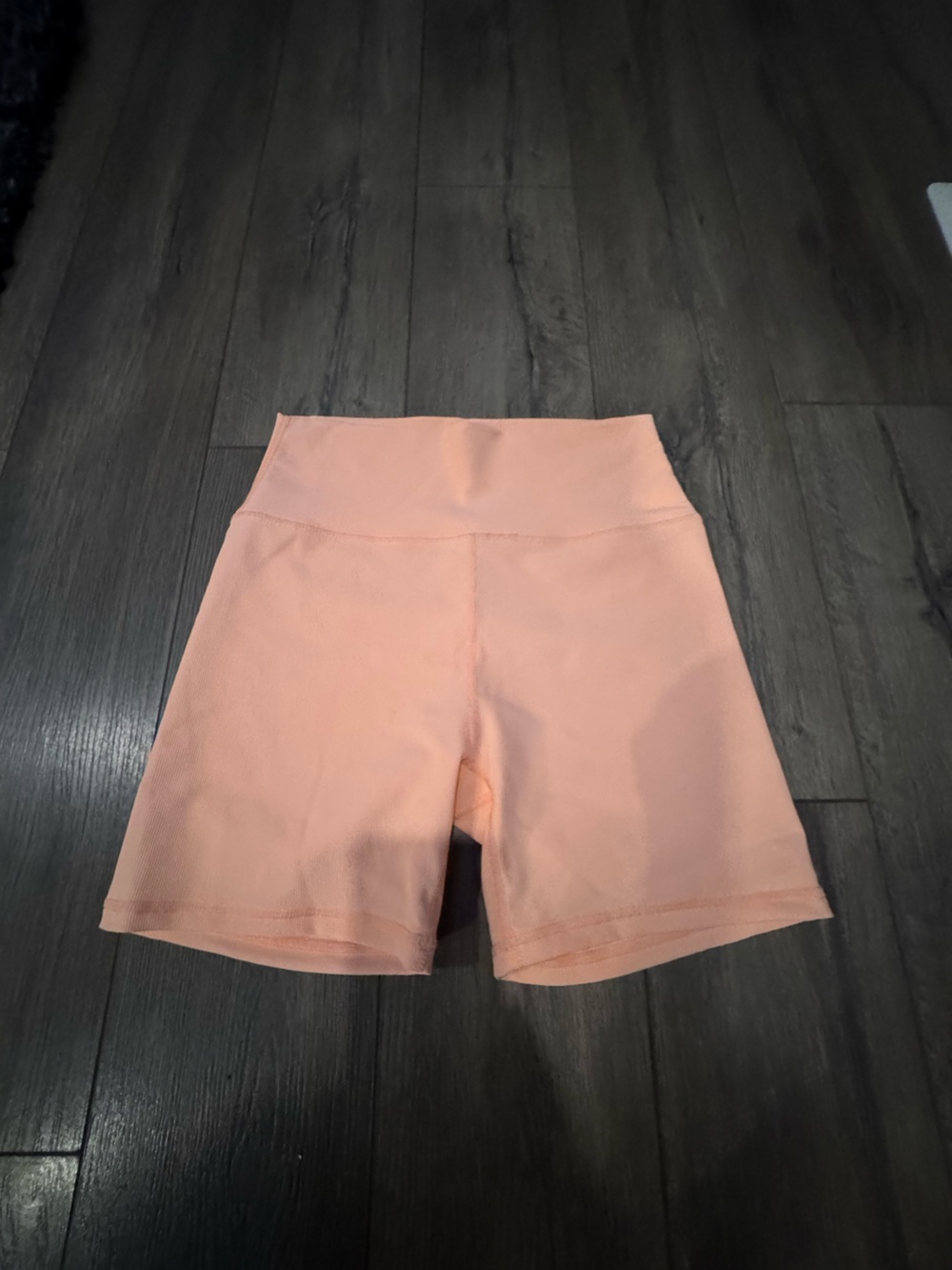 Women's wilo High-Waist Peach Workout Shorts